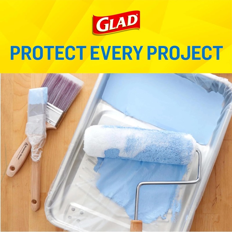 Glad Press'N Seal Plastic Food Wrap, 70 Square Foot Roll