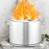 Fire Pit Portable Outdoor Wood Burning Patio Backyard Firepit for