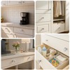 DEELF 12 Packs Kitchen Cabinet Knobs, 40 mm Crystal Cabinet