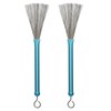 Drum Stick Brush Set Jazz Retractable Metal Wire 5A Rod