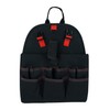 KUNN Rolling Tool Bag Backpack,Heavy Duty Tool Bags with Wheels,Water