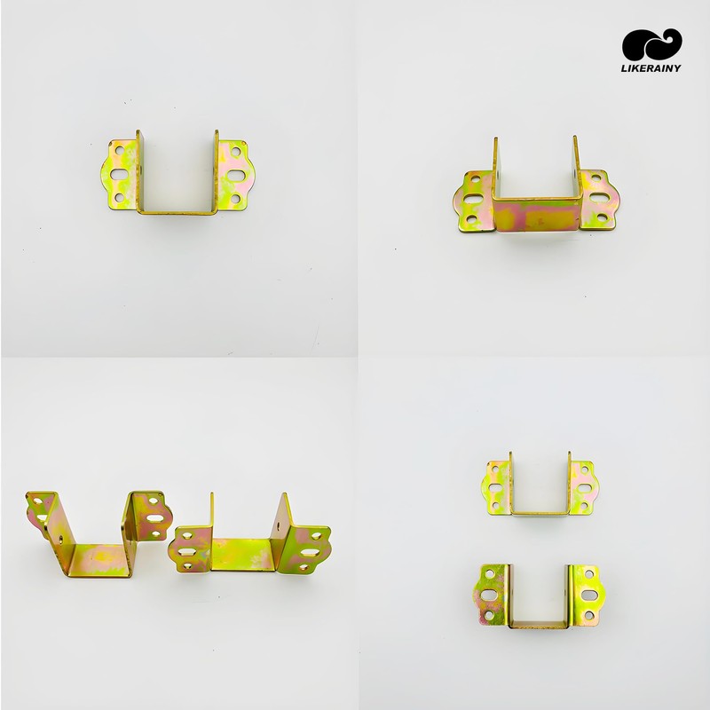 LIKERAINY Centre Support Bed Connector Bed Fitting Wooden Beam Suspension