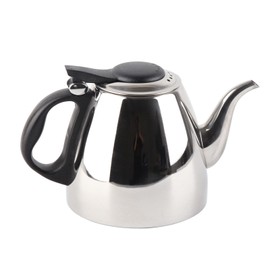 Tea Kettle, Stainless Steel Teapot with Heat-Resistant Handle for Boiling Water, Tea, Coffee in the Home Office (1.2L)