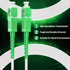 SpeedyCables SC/APC Armored Fiber Optic Cable 1m/3ft - OS2 Single