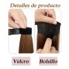 Coleta Postiza Cabello Lacio Caballo Natural Extensiones