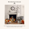 MACKENZIE-CHILDS Small Decorative Pumpkin for Fall Decor, Autumn Decorations for