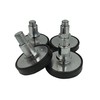 4pc 35mm Car Lift Pad Rubber Tray Heightening Feet Plus