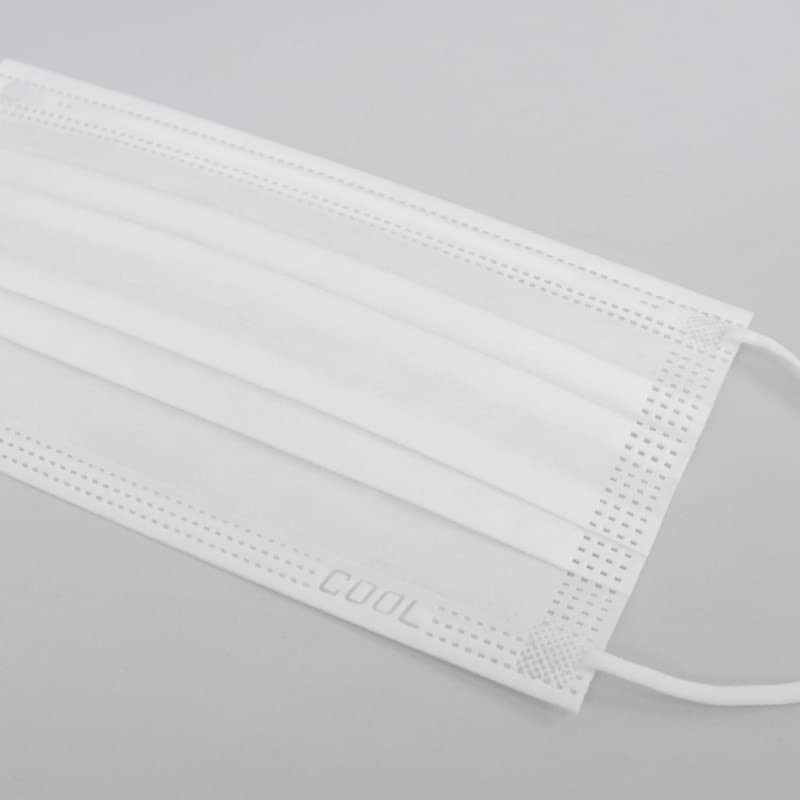 [K_success] マスク 冷感マスク 不織布 接触冷感 50枚入り 普通サイズ 使い捨て 冷たい 三層構造