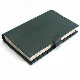Leather Design Diary-Style Book Cover Case Brown/Gukpan Size