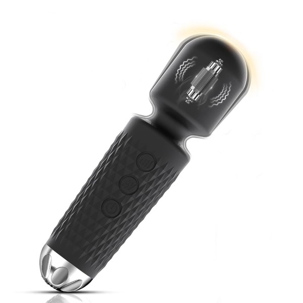 Handheld Electric Back Massager Mini Waterproof 10 Vibration Modes Portable