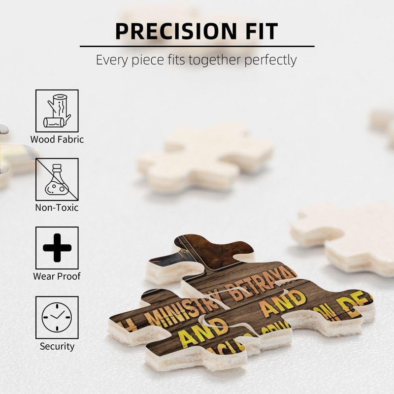 Christian Jesus Puzzles for Adults 500 Pieces, Religious Inspirational Scripture