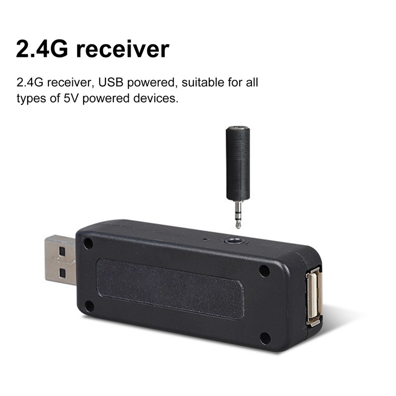 Wireless Microphone 2.4G USB Moving Coil Microphone Cordless Handheld Microphone