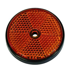 Carpoint 0413960 Reflector Round 70 mm 2 Pieces Orange