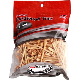 ProActive Sports 2 3/4" Natural Wood Golf Tee - 250-Pack
