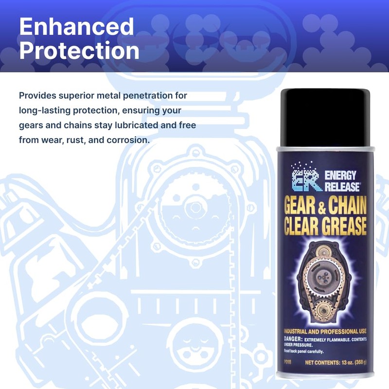 HI-GEAR ENERGY RELEASE Gear & Chain Grease 13 fl. oz.