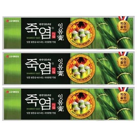 Pasta de dientes Itmomgo con sal de bambú coreana, 4,23 oz3 (total 12,69 oz) – Pasta de dientes Jukyeom para dientes frescos