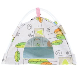 Hemobllo Canvas Tent s Bird House Hanging Hammock, Bird Hammock Tent Parakeet Hut Sleeping Bed Cave House for Small Animal Lovebird Parrots African Grey Budgies Cockatiels Parrot Toys