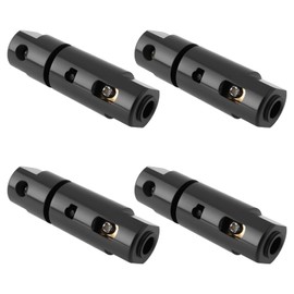 ECSiNG 4X Inline Bayonet Fuse Holder 16A Ceramic Fuse for Automotive Circuits Industrial Equipment