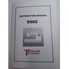 Instruction Manual for 9960 Sewing Machine (Repro)