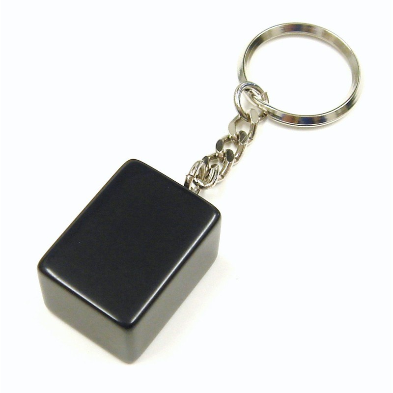 Black Mah Jongg Pie Keychain [passo-]