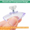 vilihkc 10PCS Sucker Cup Suction Hook Plastic Sucker Pad Holder