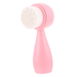 Ipetboom Face Accessory Handheld Facial Brush Multi-function Exfoliating Tool Gentle Cleansing Massage Portable for Home or Travel