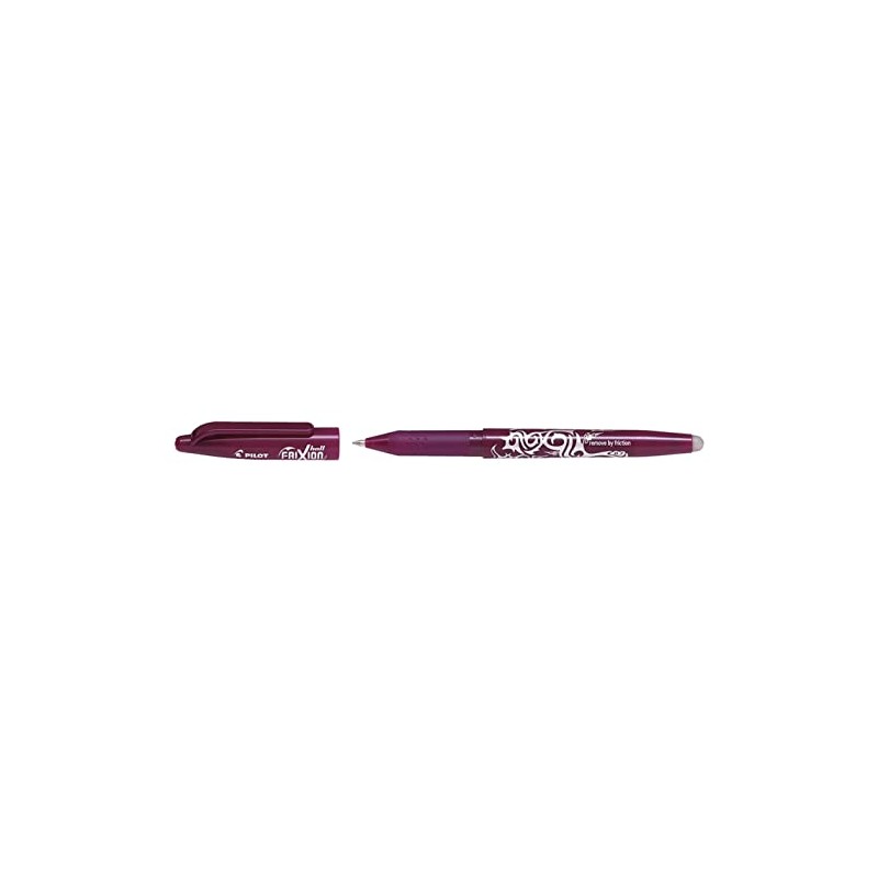 PILOT Frixion Ball 07 Erasable Rollerball Pens Medium Tip Burgundy