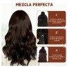 Extensiones De Cabello De Pelo Ondulado Cortinas Clip 6 Pzs