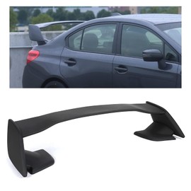 KUAFU Rear Trunk Spoiler Compatible with 2015-2021 Subaru WRX & WRX STI 4 Door Sedan Rear Trunk Lid Spoiler Wing ABS Plastic - Matte Black