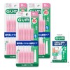GUM Interdental Brush, I-Shaped, Wire Type [Size: M (4)] 20