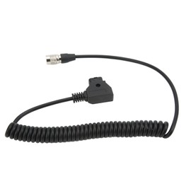 D Tap Male to 4 Pin for Hirose Female Power Cable Charging Cable for Sound Devices 688 633 Zoom F8