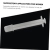 FOMIYES 24pcs Gel Tube Internal Applicators for Women Disposable Gynecological