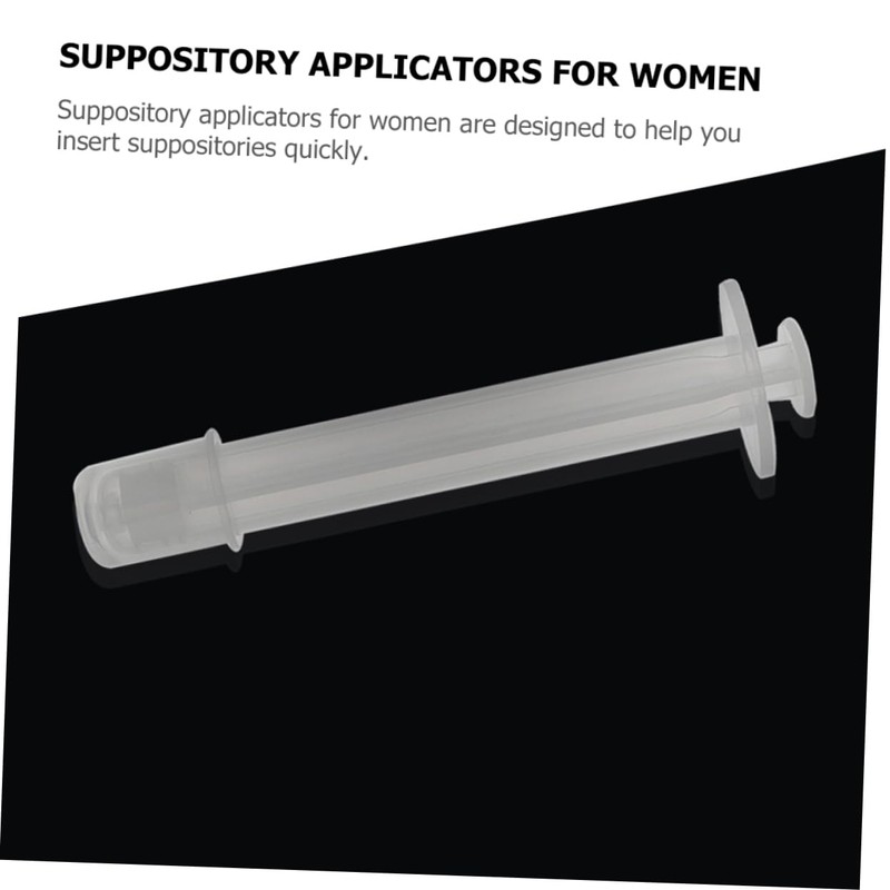 FOMIYES 24pcs Gel Tube Internal Applicators for Women Disposable Gynecological