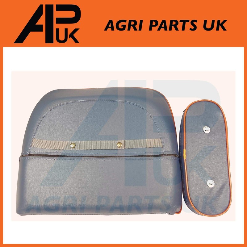 APUK Blue & Orange Embroidered Logo Seat Cushion Set Replacement