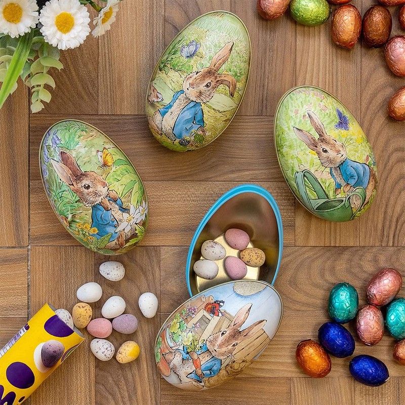 Crafty Capers Veg Patch | Peter Rabbit Two-Part Tinware Egg