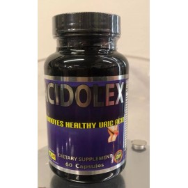 GMJ New Acidolex  Acido Urico Support Uric Acid 60 capsules 100% Natural Sealed