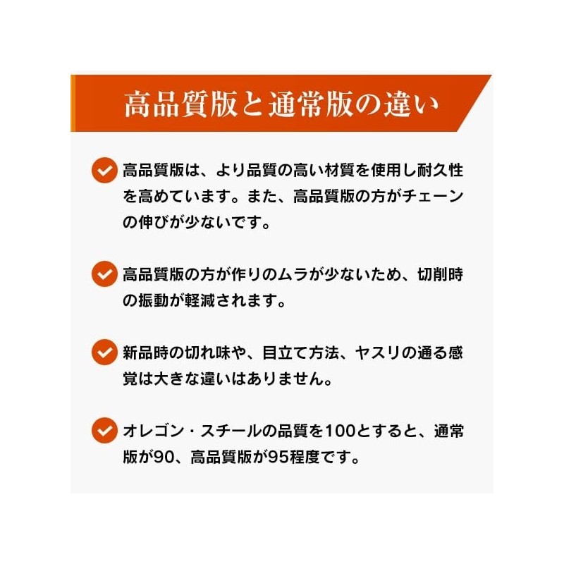 MUTOHIRO Saw Chain, 71PM3-56, 5 Pieces, Chainsaw Replacement Blade