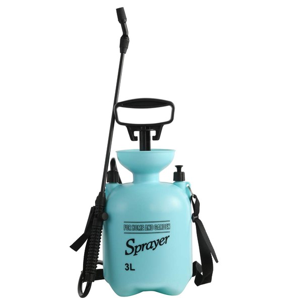 CLICIC Lawn and Garden Portable Sprayer 0.8 Gallon - Pump