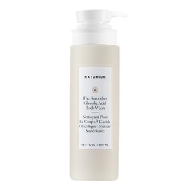Gel de baño exfoliante con ácido glicólico The Smoother, limpiador suave y suavizante, 16,9 oz