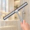 Stainless Steel Shower Squeegee for Glass Cleaning – Practical Water
