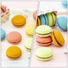 Operitacx 4 Boxes Macaron Erasers Cute Erasers Mini Colourful Erasers