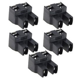 Micro Traders 5PCS H7 2 Pin Lamp Bulb Socket Wiring Harness Connector for H7 Light Bulb Night Breaker Lamps H7 High Beam Fog Lights 12V-24V