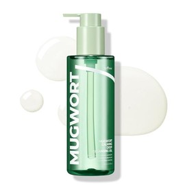 ISNTREE Aceite Desmaquillante Facial Mugwort Calming Deep Cleansing Oil - Coreano con Artemisa Mugwort y 8 Aceites Vegetales, Poros, 200 ml