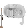 Suction Mop Holder - Wall Mounted Broom Hanger - Seamless