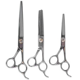 UnKnown Plastic scissors organizer, scissor storage stand for 8 scissors / 플라스틱 가위 정리대 8정용 가위수납대