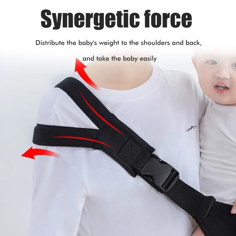 Portable Baby Carrier Baby Sling Compact Hipseat Soft Baby Straps