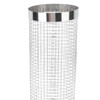 Barbecue Grilling Basket Cylinder Shaped Mesh Wire 304 Stainless Steel