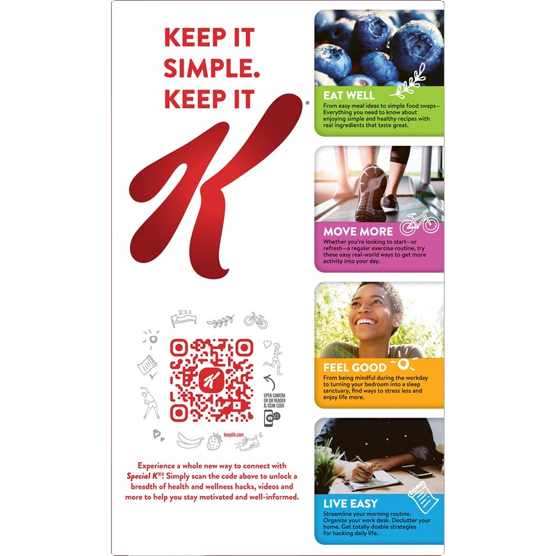 Special K Red Berries Breakfast Cereal, 16.9 OZ, 8Count