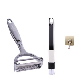 Whidderly Y-shaped Double blade Kitchen vegetable peeler - Swivel super sharp knife tip, Suitable for potato peeler, carrot, orange, cucumber, apple peeler and many other ingredients!(dual-purpose)