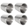 4pcs 304 Stainless Steel Cup Double Layer Insulated Thickened Cup
